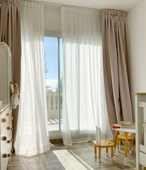 doble cortinado