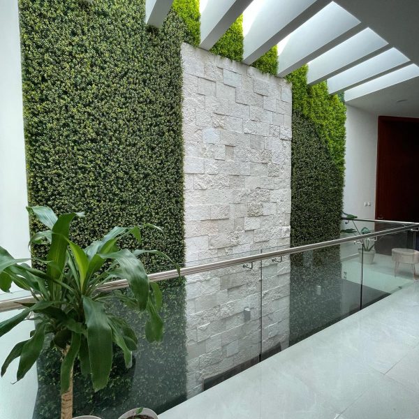 revestimiento muros verdes